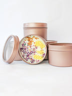 Unlabeled 4 oz Botanical Soy Wax Candles - Party Favors — Select Your Scent