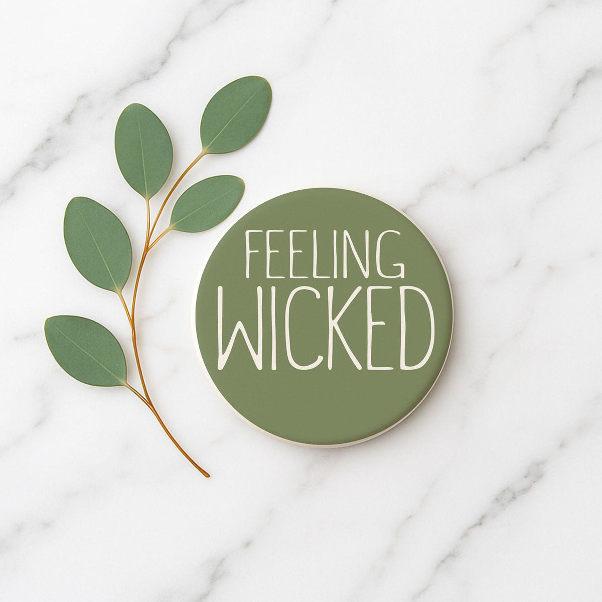 Ceramic Halloween Coasters — Select Your Pack & Style
