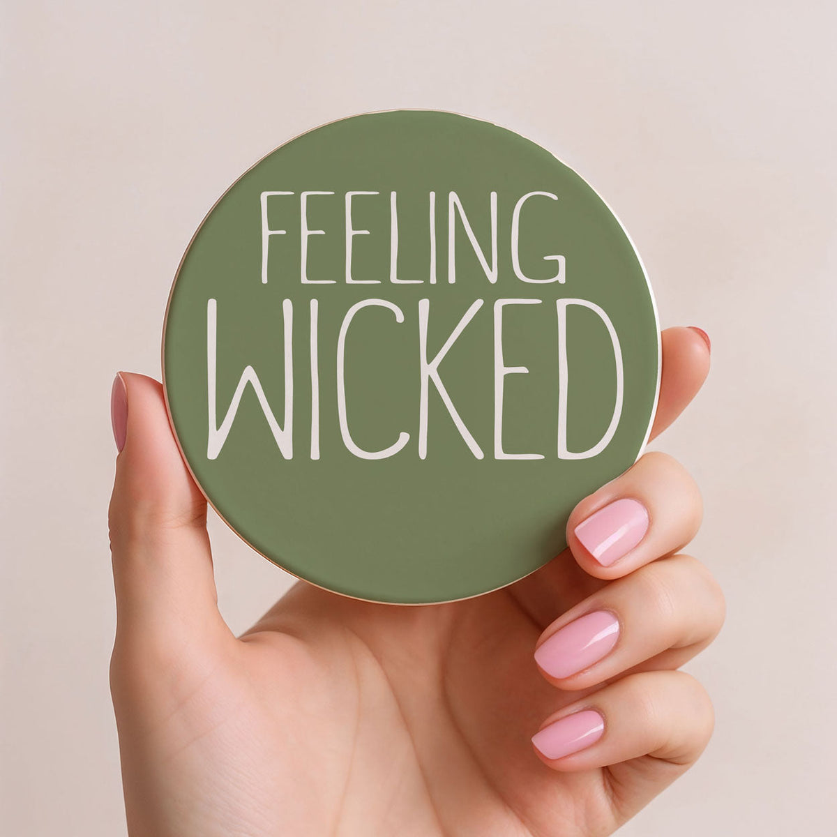 Ceramic Halloween Coasters — Select Your Pack & Style