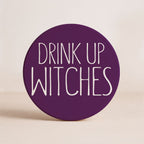 Ceramic Halloween Coasters — Select Your Pack & Style