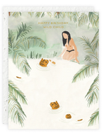 Wild Child - Seeded Birthday Card with PLANTABLE seed paper envelope