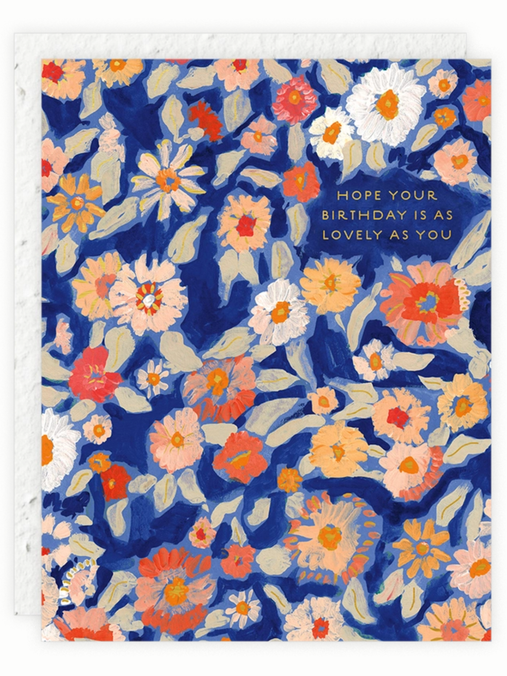 Wildflower Floral - Seeded Birthday Card with PLANTABLE seed paper envelope