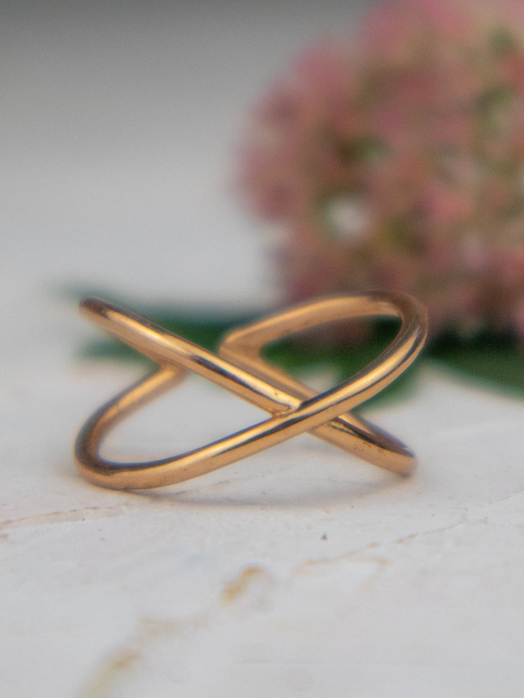 Mia Leaf Ring — Select Your Color & Size