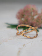 Mia Leaf Ring — Select Your Color & Size