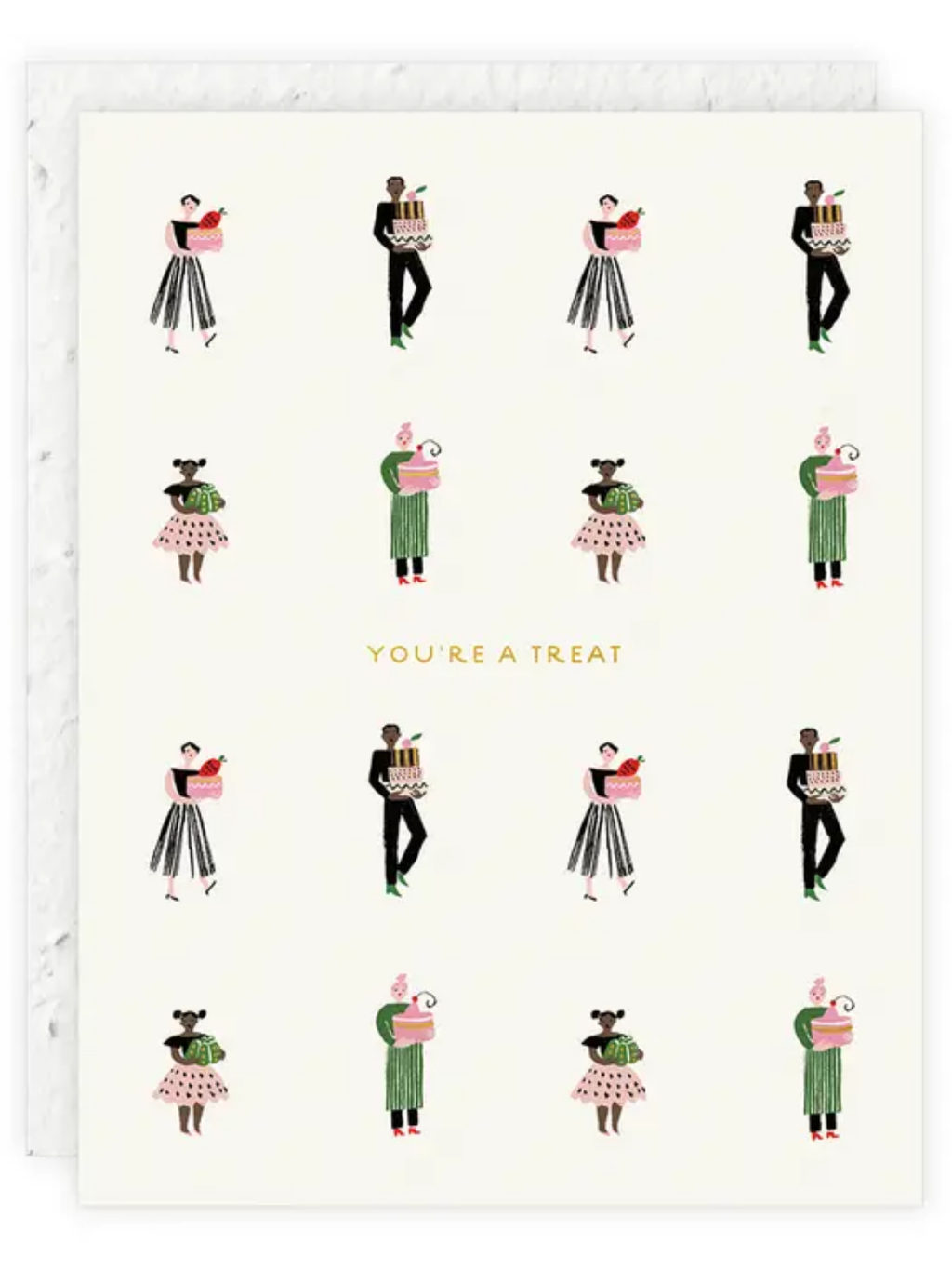 You're a Treat - Seeded Birthday Card with PLANTABLE seed paper envelope