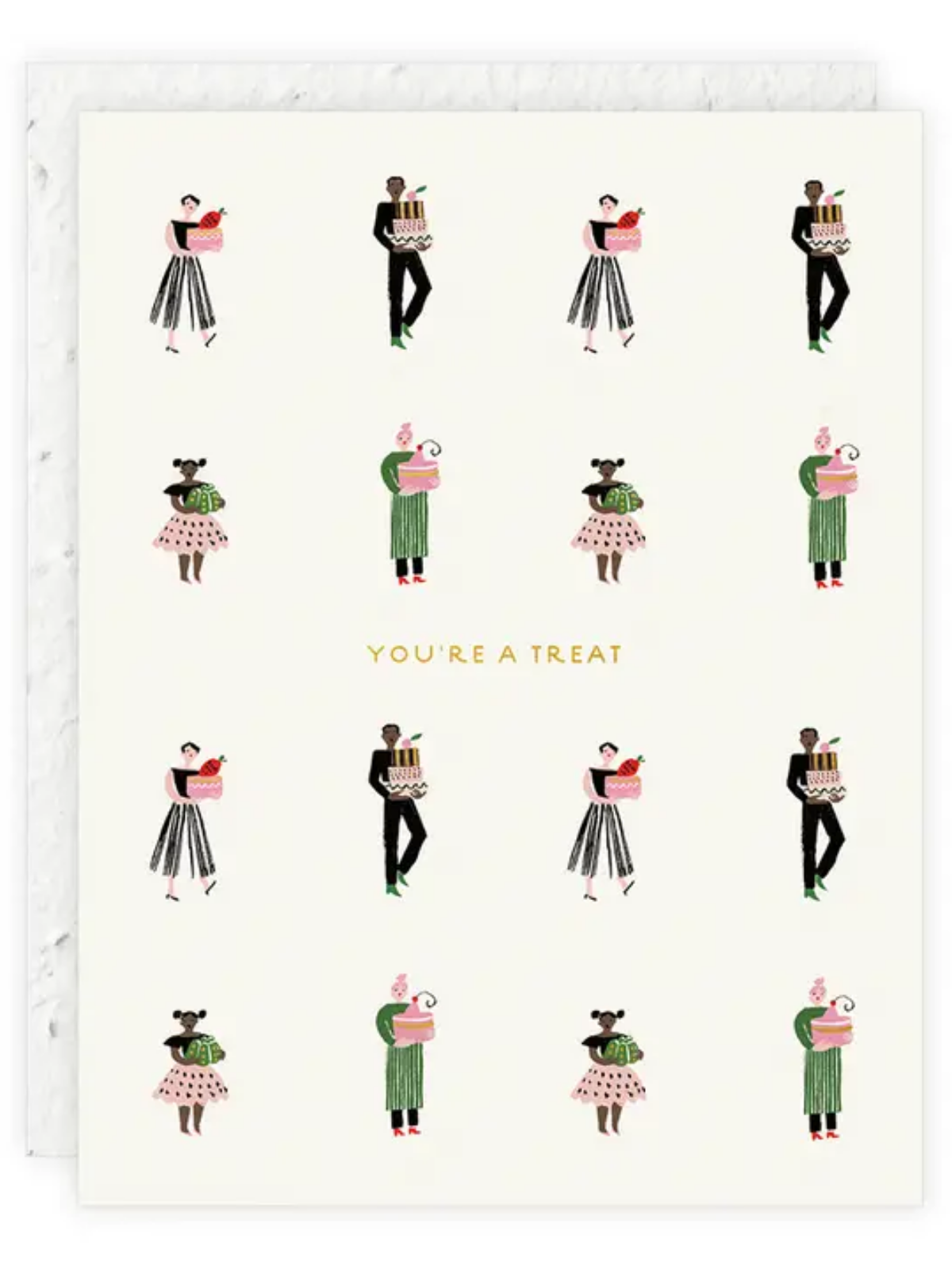 You're a Treat - Seeded Birthday Card with PLANTABLE seed paper envelope
