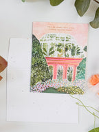You're Unbe-leaf-able - Seeded Thank You Card with PLANTABLE seed paper envelope