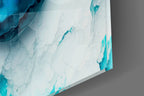 Ethereal Ocean Waves Glass Wall Art