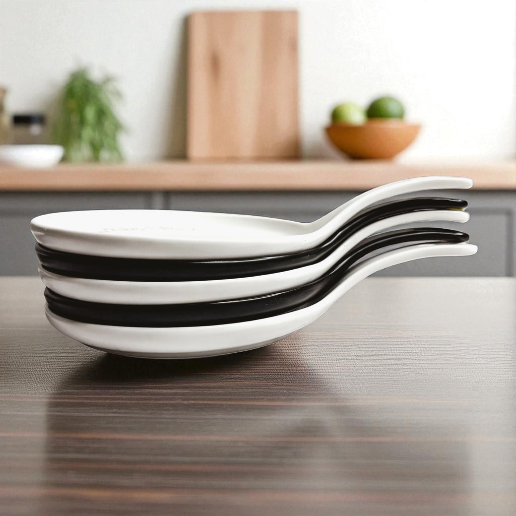 Bold "Life is Short...Lick the Spoon" Spoon Rest & Wooden Spoon — Select Your Color & Spoon