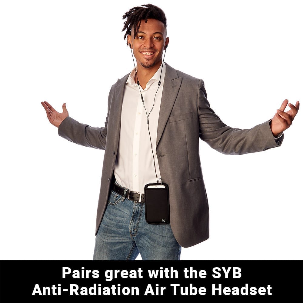 SYB Phone Pouch — Deflects wireless EMF radiation away from your body