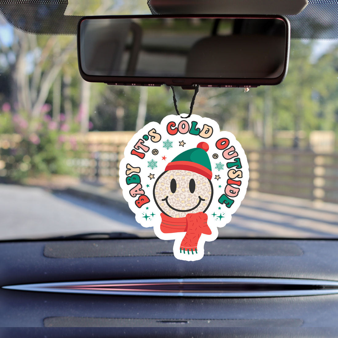Baby It's Cold Freshie - Hanging Vehicle Air Freshener — Select Your Scent