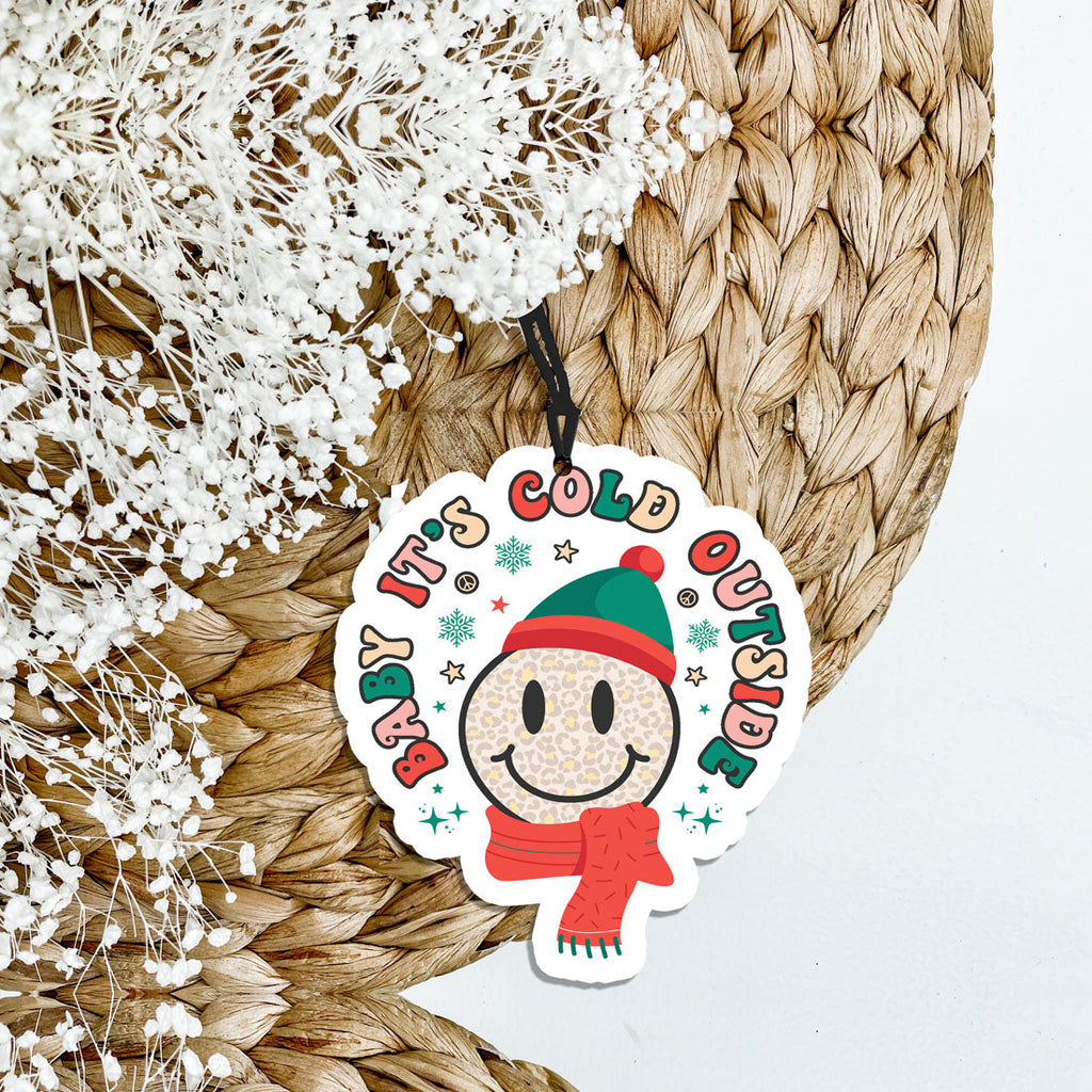 Baby It's Cold Freshie - Hanging Vehicle Air Freshener — Select Your Scent