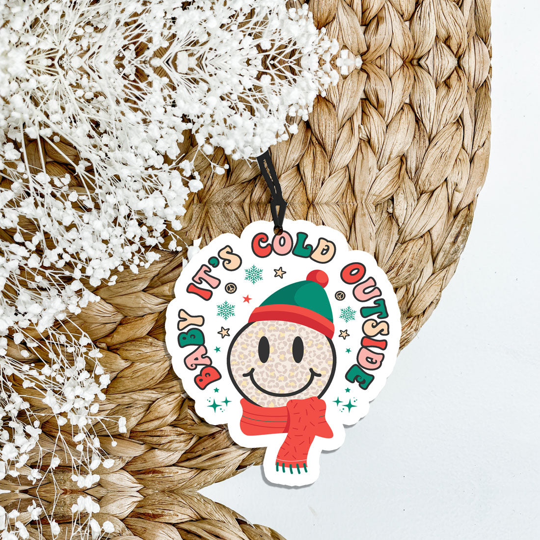 Baby It's Cold Freshie - Hanging Vehicle Air Freshener — Select Your Scent