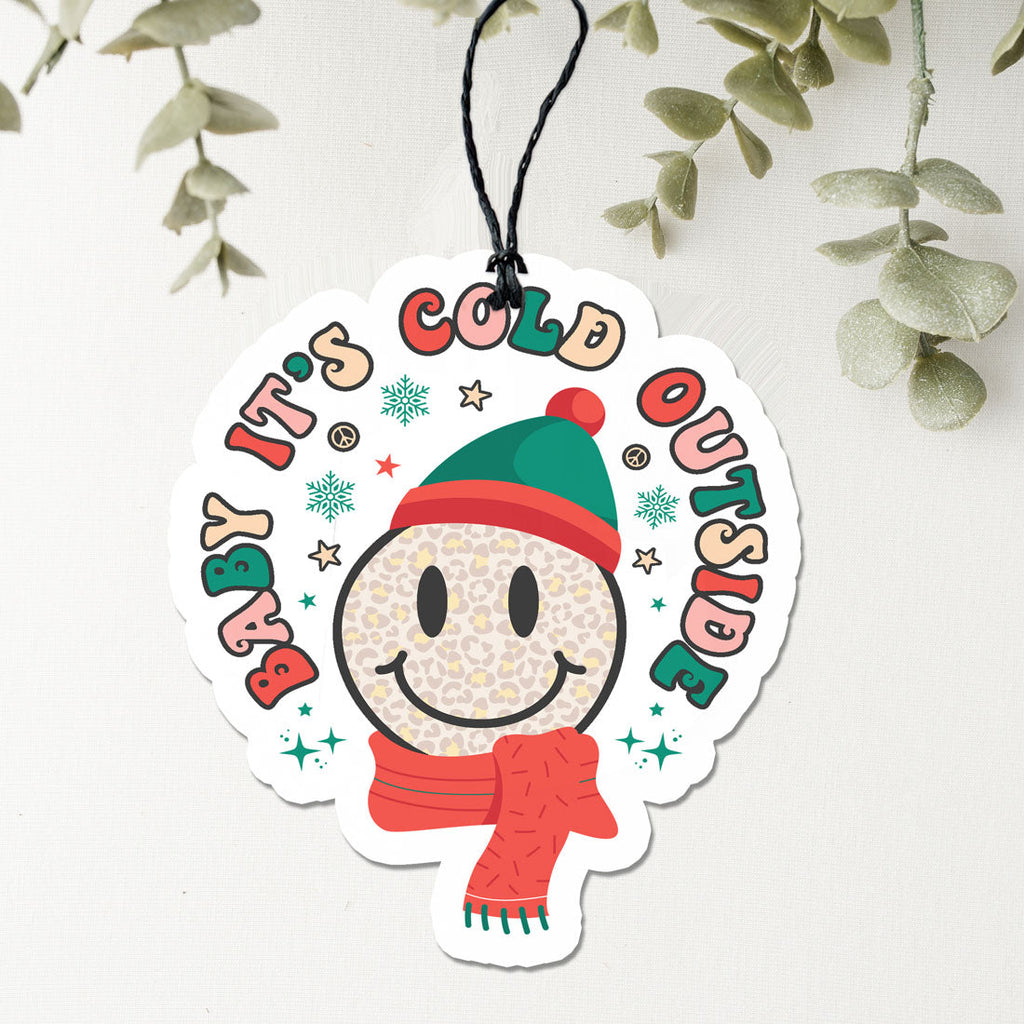 Baby It's Cold Freshie - Hanging Vehicle Air Freshener — Select Your Scent