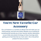 Birthday Cake Scented Hanging Refillable Car Freshener Diffuser