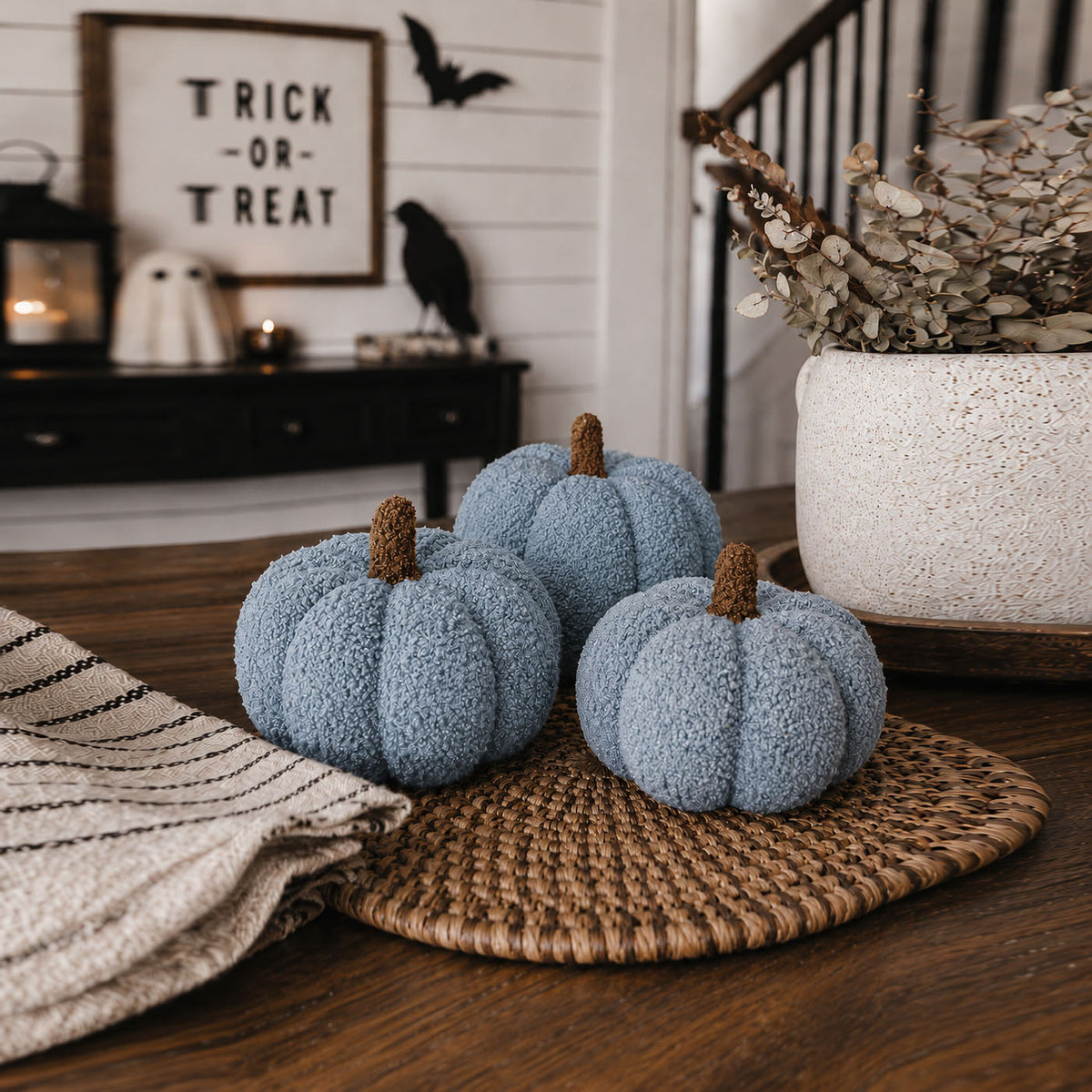Handmade Plush Cotton Filled Blair Pumpkin — Select Your Color and Size