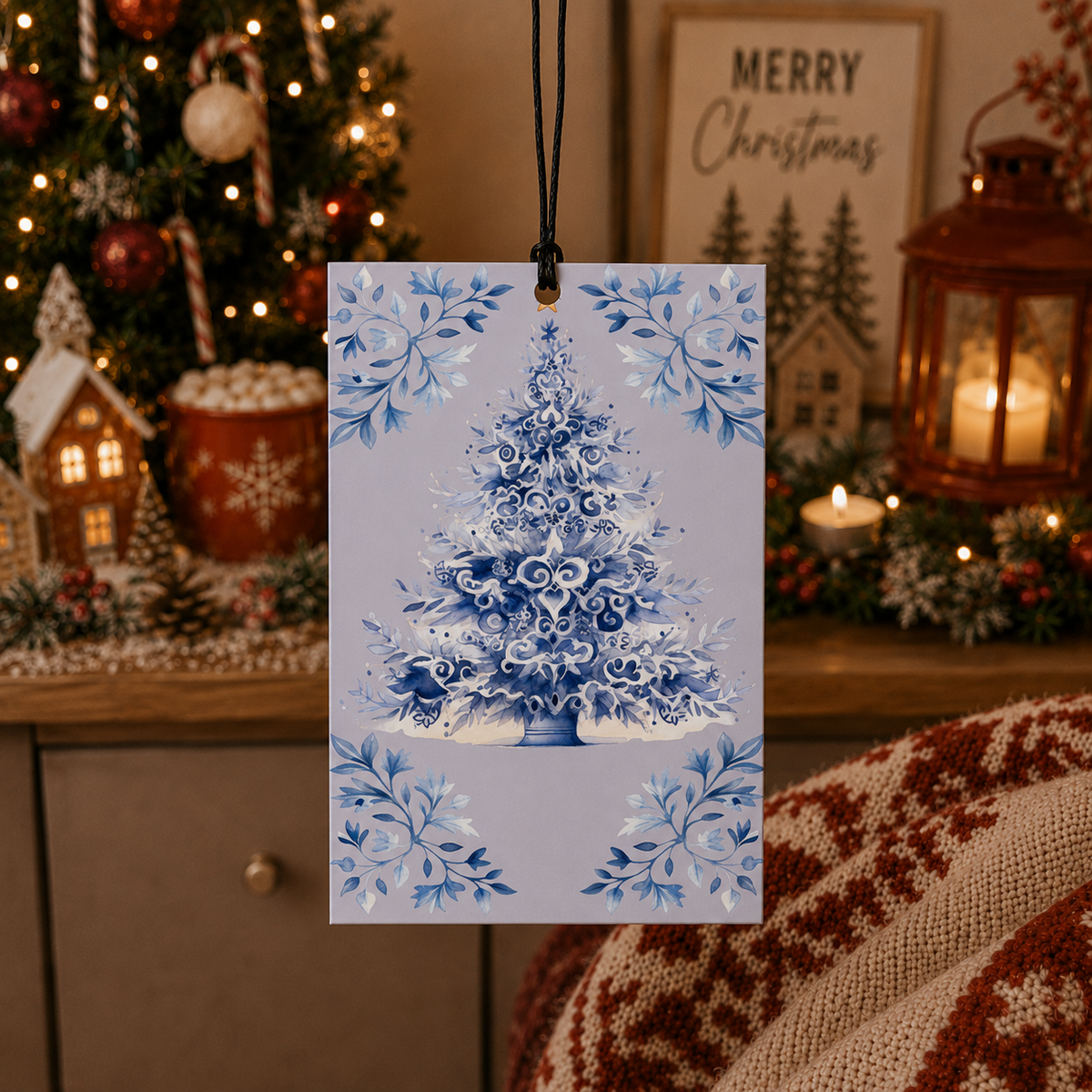 Blue Tree Freshie - Hanging Vehicle Air Freshener — Select Your Scent