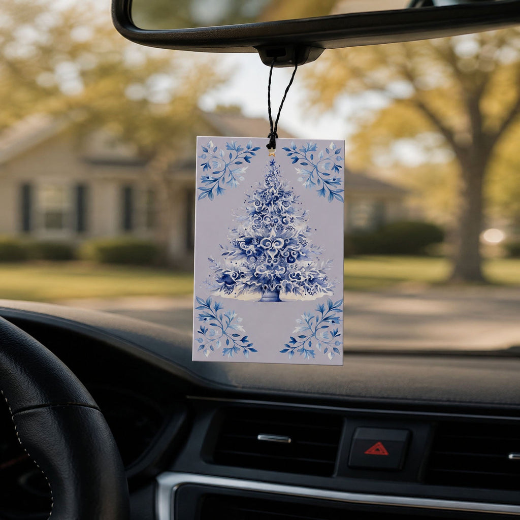 Blue Tree Freshie - Hanging Vehicle Air Freshener — Select Your Scent