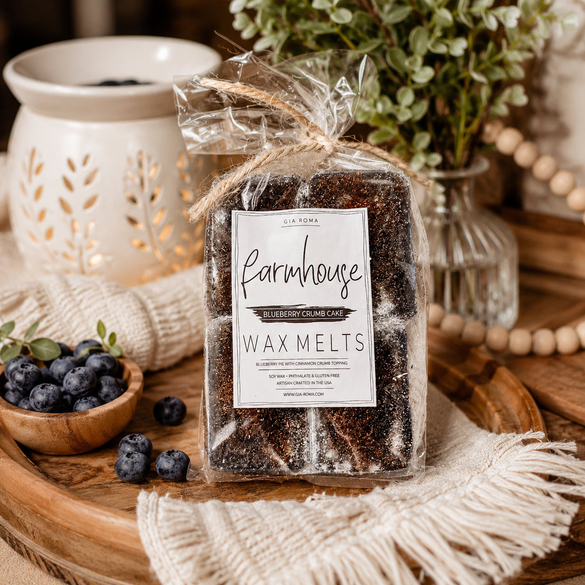 Blueberry Crumb XL Wax Melts — Select Your Label