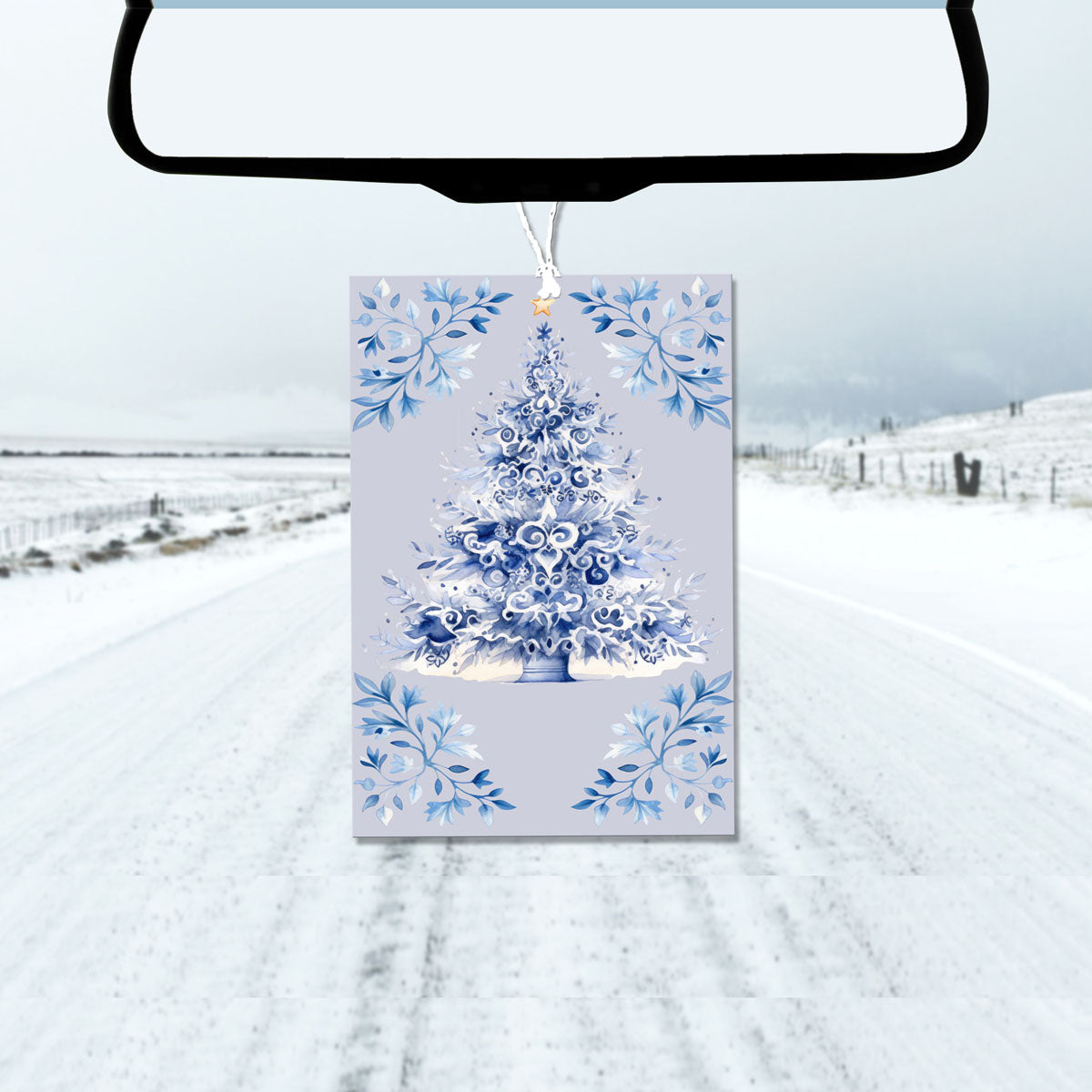 Blue Tree Freshie - Hanging Vehicle Air Freshener — Select Your Scent