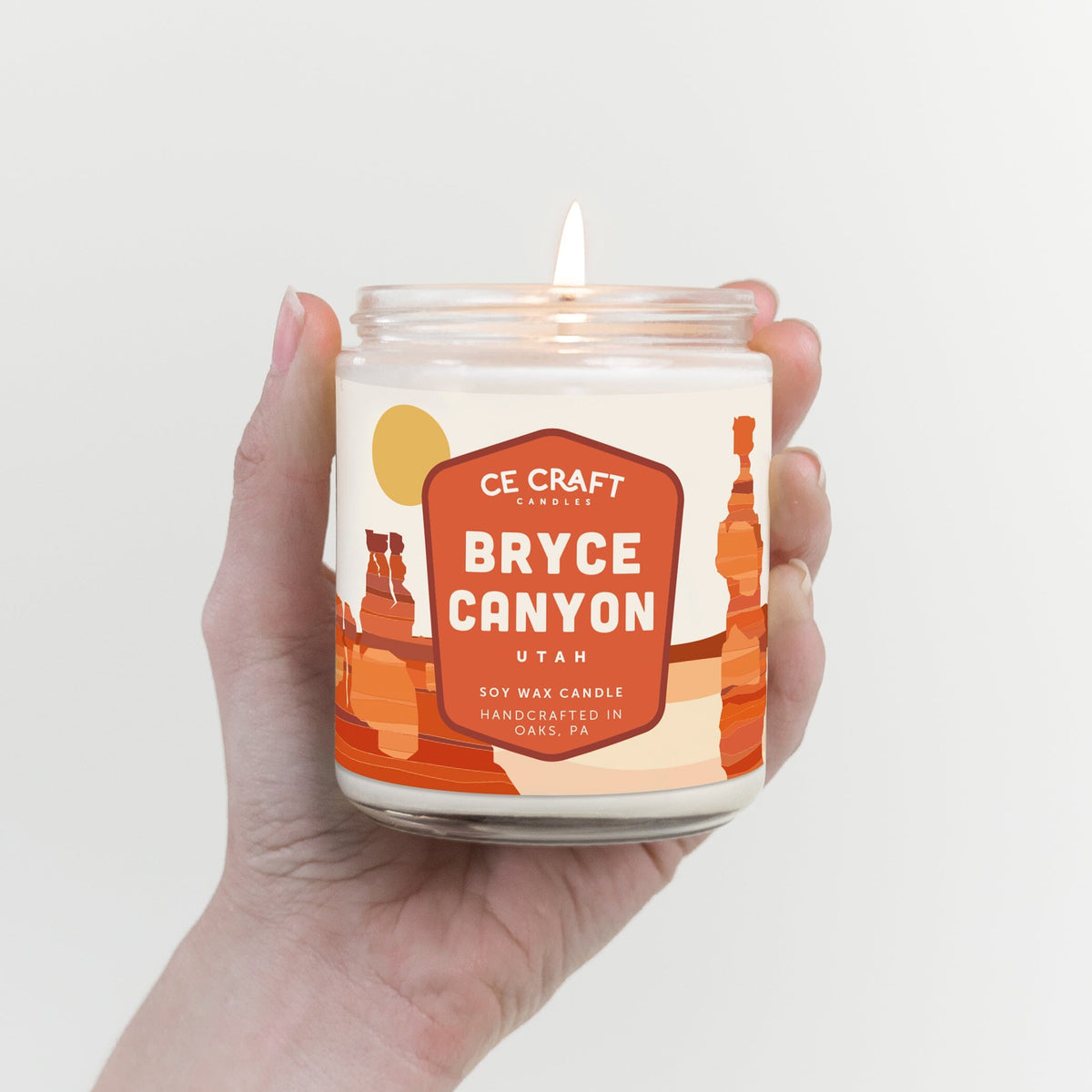 Bryce Canyon National Park Candle — Choose Your Size and Scent