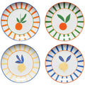 Citrus Burst Mini Plates — Choose Your Color