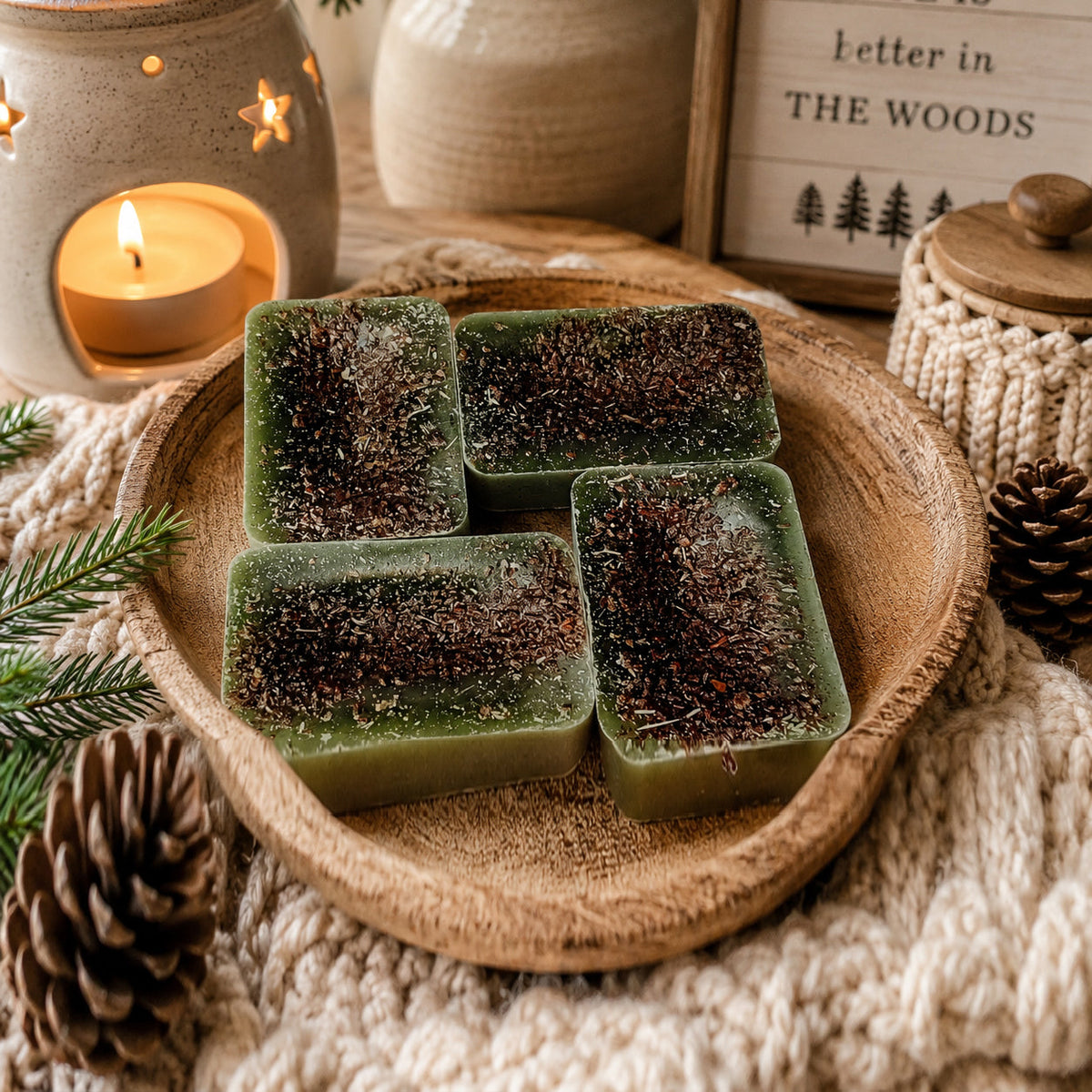 Cabin in the Woods XL Wax Melts — Select Your Label