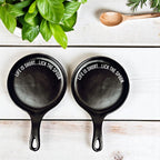 Bold "Life is Short...Lick the Spoon" Spoon Rest & Wooden Spoon — Select Your Color & Spoon