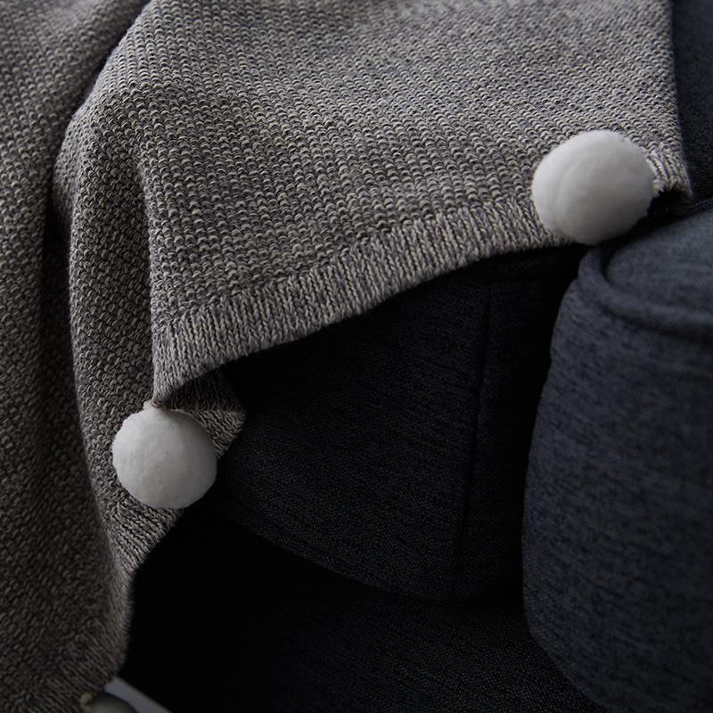 Casablanca Pom Pom Throw Blanket — Select Your Color