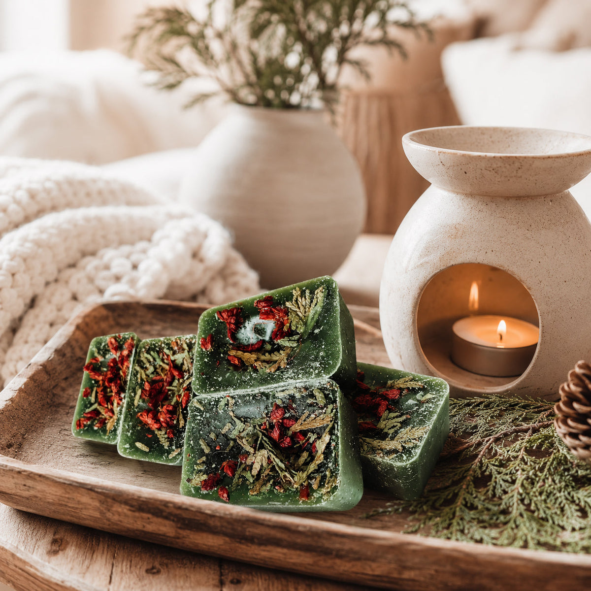 Cedar Berry XL Wax Melts — Select Your Label