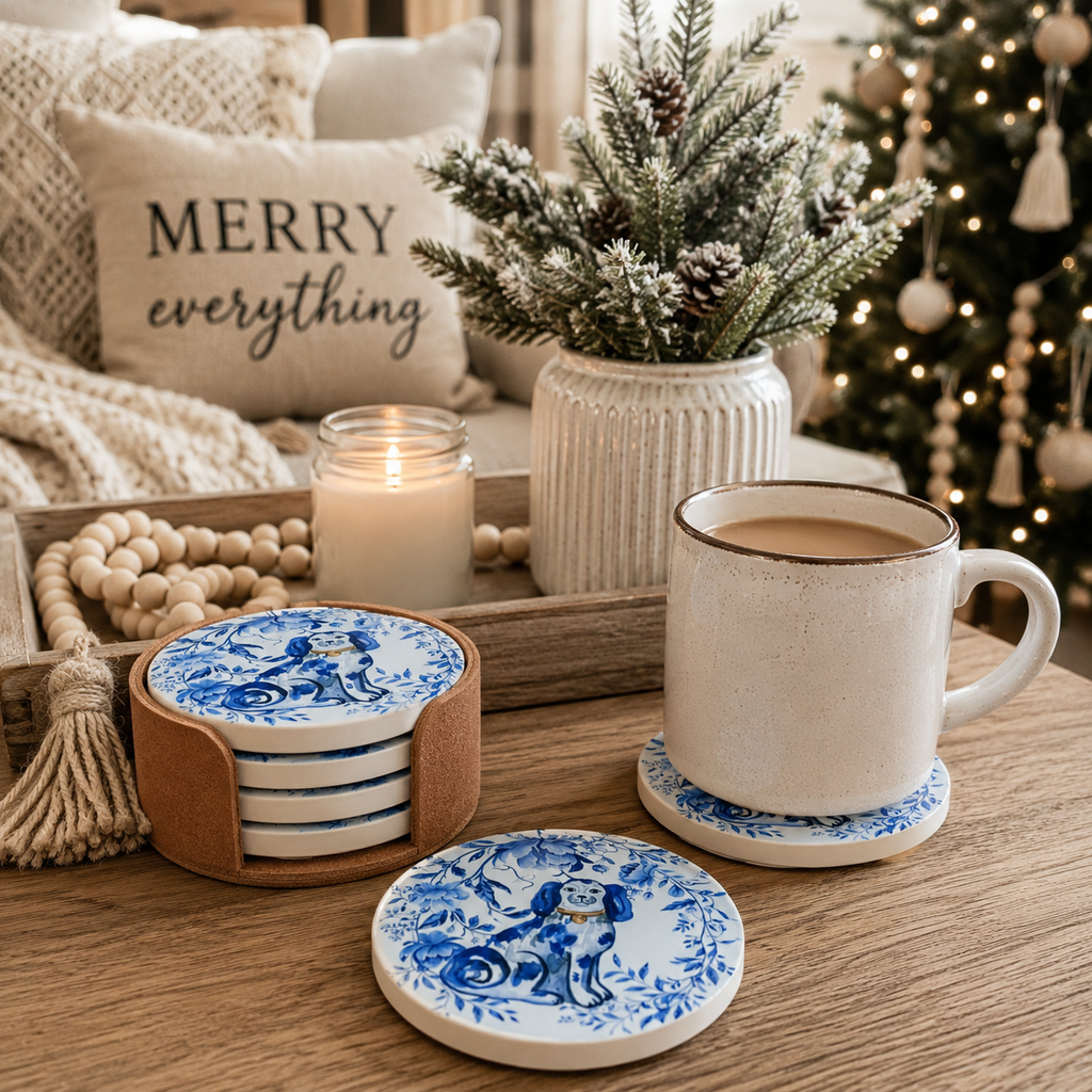 Chinoiserie Coasters — Select Your Style & Quantity