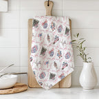 Chinoiserie Christmas Kitchen Towel