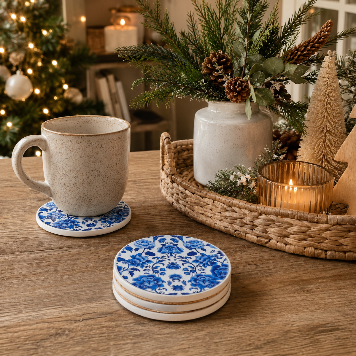 Chinoiserie Coasters — Select Your Style & Quantity