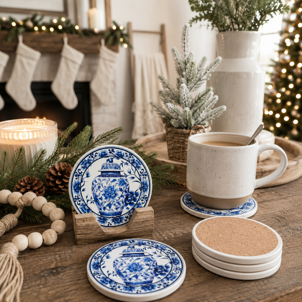 Chinoiserie Coasters — Select Your Style & Quantity