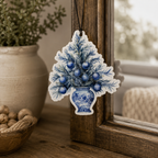 Chinoiserie Vase Freshie - Hanging Vehicle Air Freshener — Select Your Scent