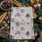 Chinoiserie Christmas Kitchen Towel