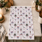 Chinoiserie Christmas Kitchen Towel