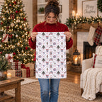 Chinoiserie Christmas Kitchen Towel