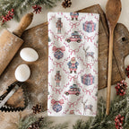 Chinoiserie Christmas Kitchen Towel