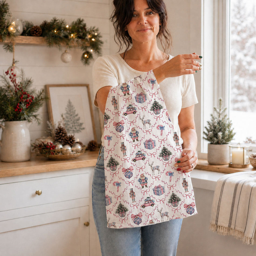 Chinoiserie Christmas Kitchen Towel