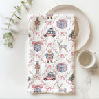 Chinoiserie Christmas Kitchen Towel