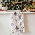 Chinoiserie Christmas Kitchen Towel