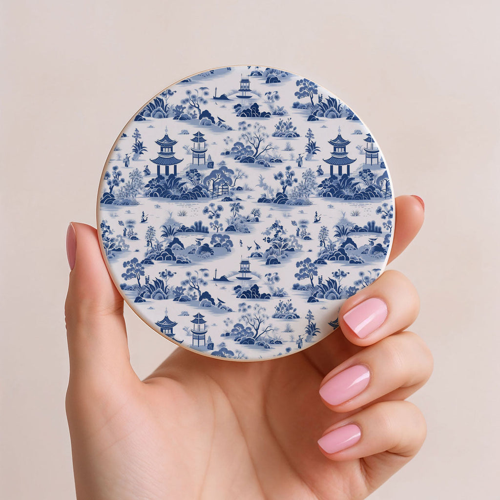 Chinoiserie Coasters — Select Your Style & Quantity