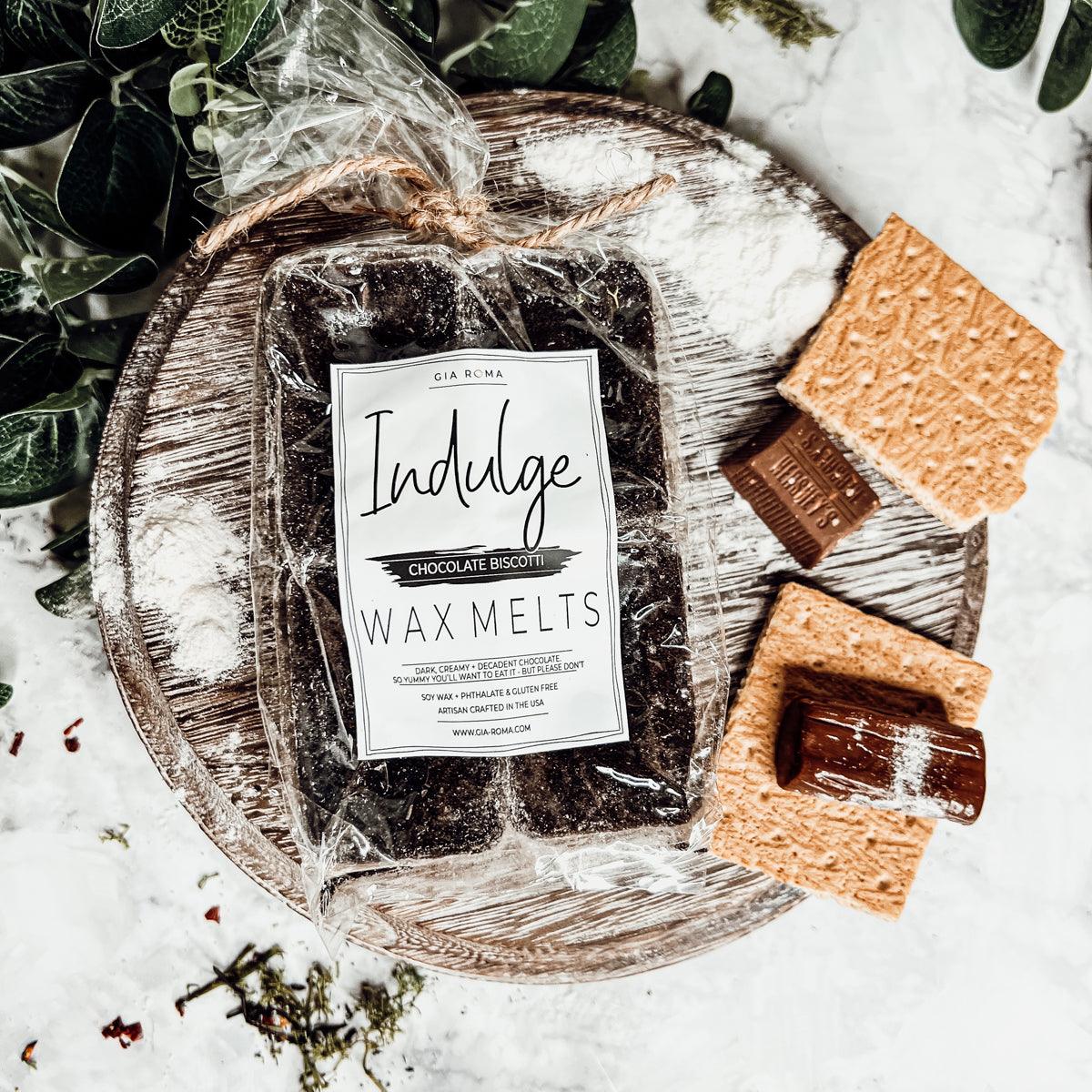 Chocolate Biscotti XL Wax Melts — Select Your Label