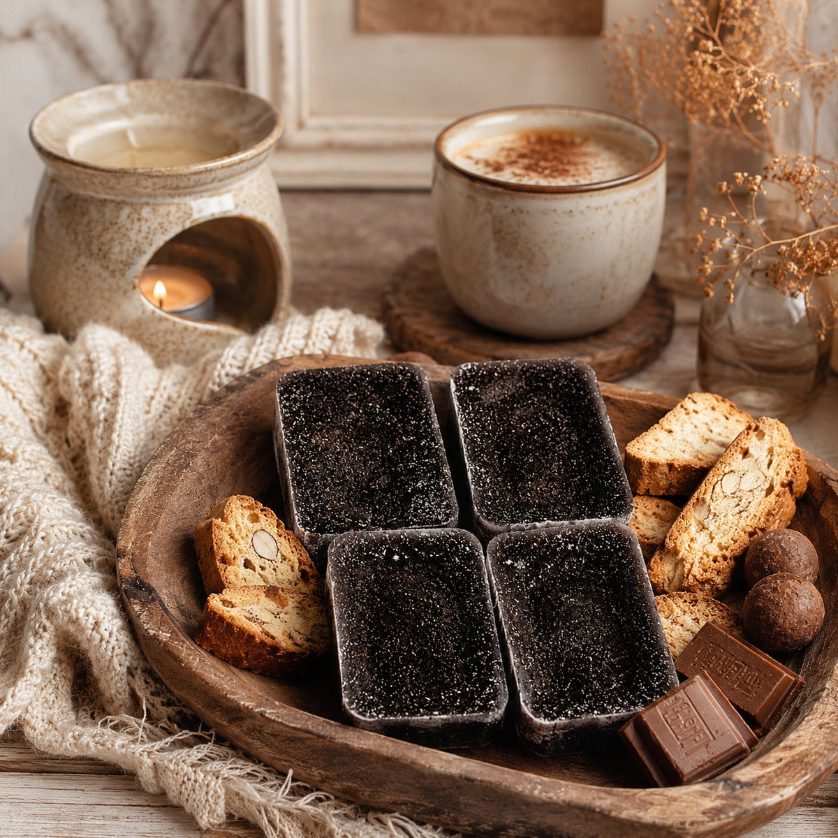 Chocolate Biscotti XL Wax Melts — Select Your Label