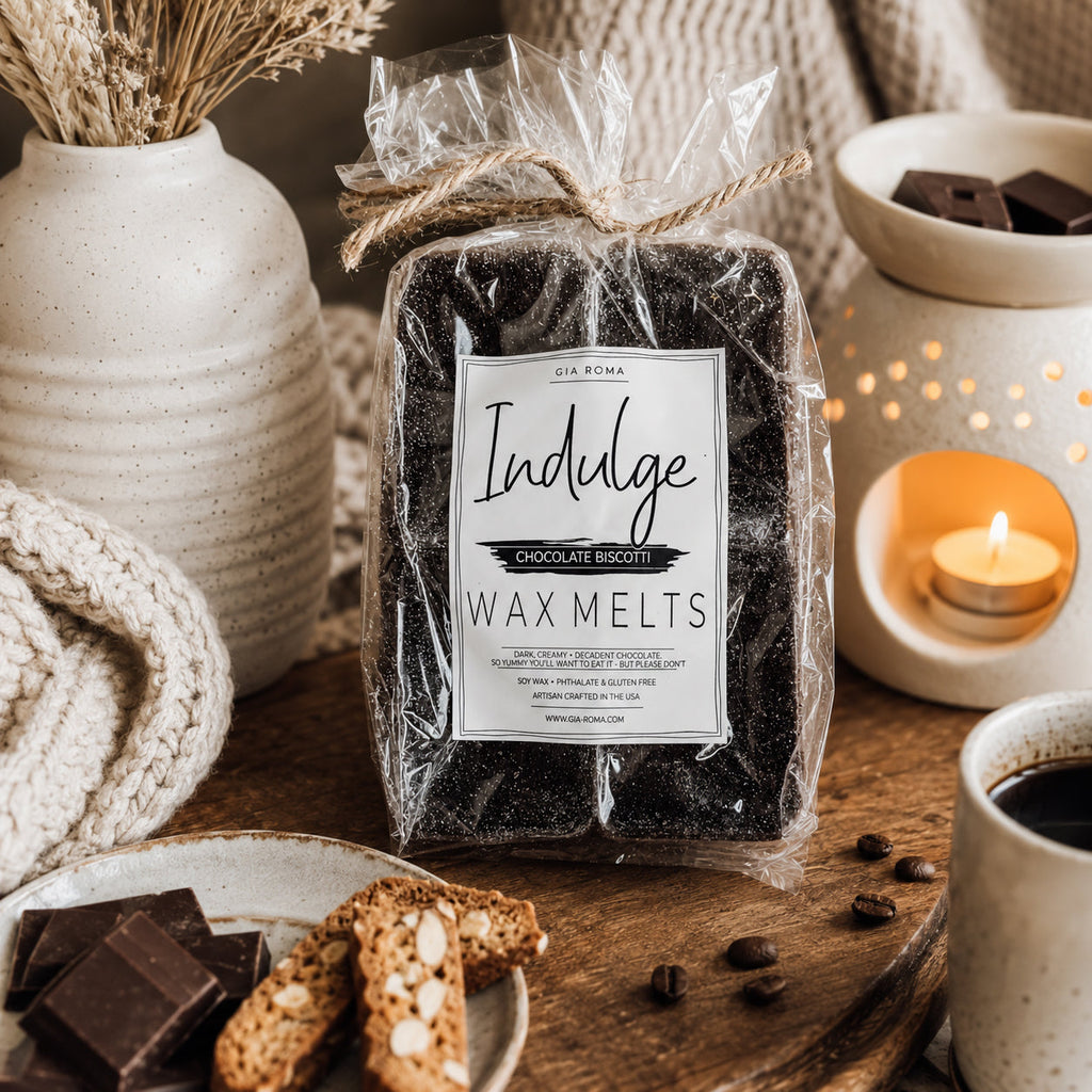 Chocolate Biscotti XL Wax Melts — Select Your Label