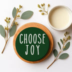 Minimalist Christmas Premium Ceramic Coasters with Cork Back — Select Your Pack & Color