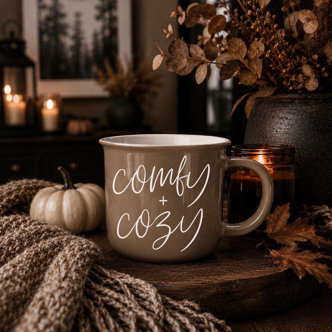 Handmade Comfy + Cozy Mug
