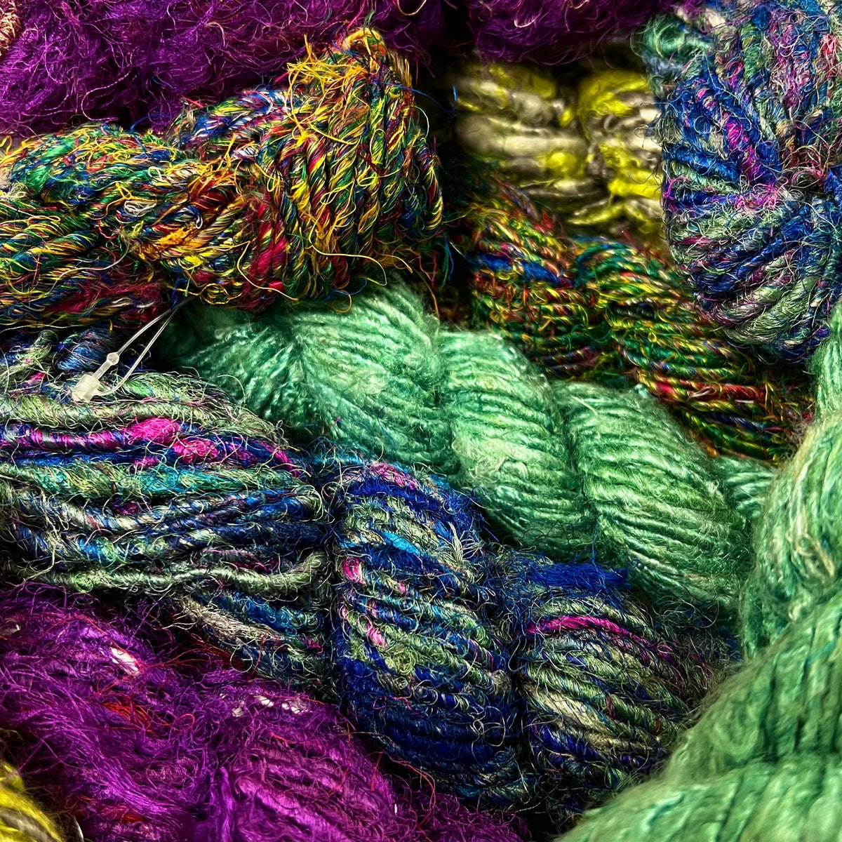 Mystery Hank of Banana Fiber Yarn — Choose Your Color Tones