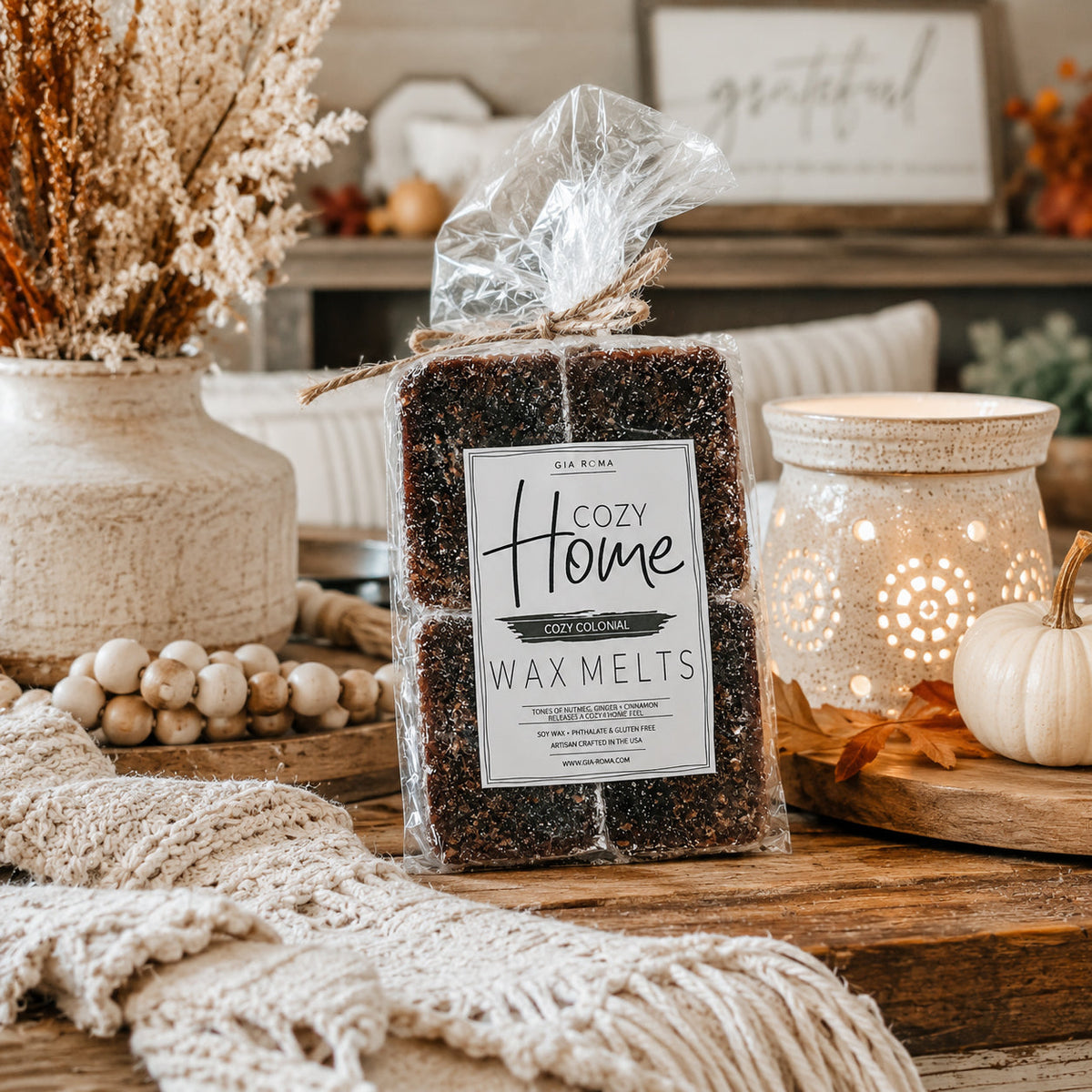Cozy Colonial XL Wax Melts — Select Your Label